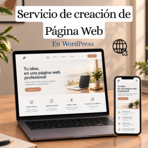 Servicio creación de web