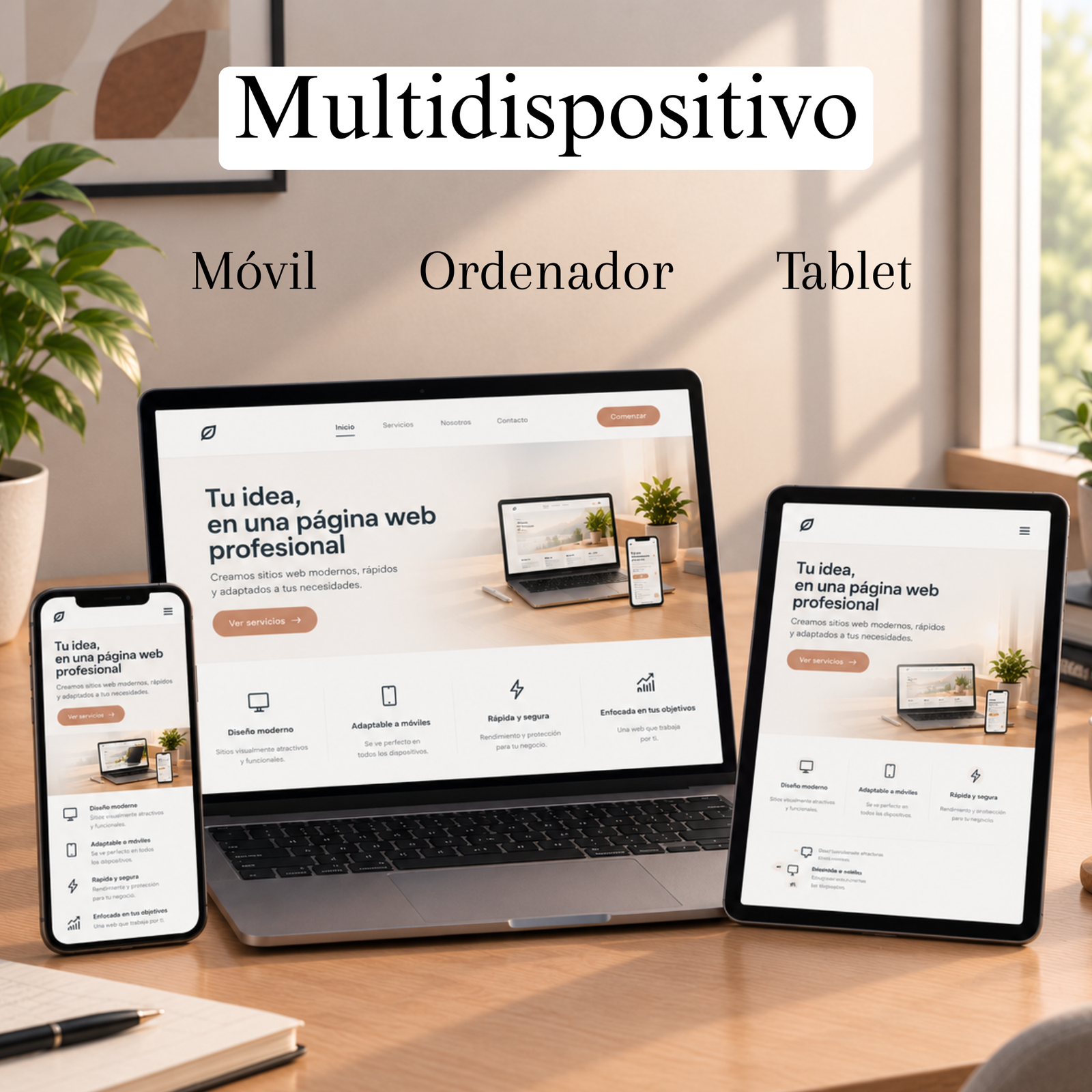 Multidispositivo creación web